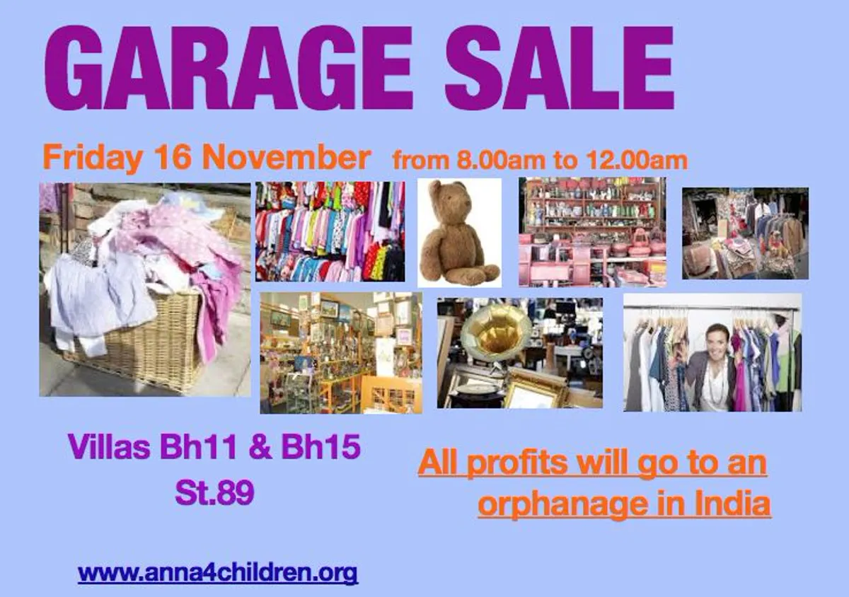 Garage Sale a Dubai
